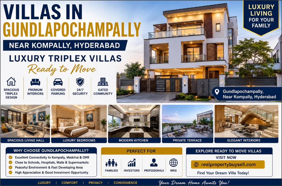 Gundlapochampally real estate